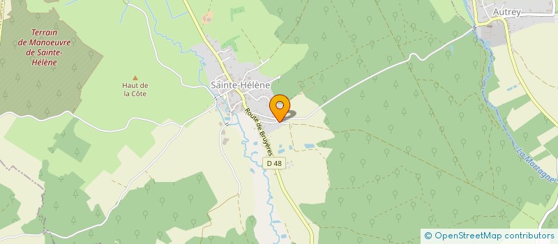 localisation de l'entreprise MADAME CLEMENCE BOURGON  SAINTE-HELENE