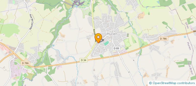 localisation de l'entreprise MADAME CLEMENCE BOUVET  PLURIEN