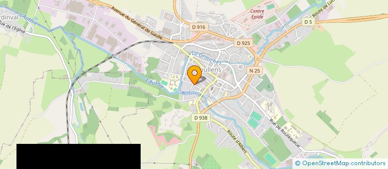 localisation de l'entreprise MADAME CLEMENCE BRASSEUR à DOULLENS