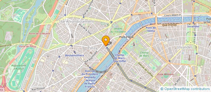 localisation de l'entreprise MADAME CLEMENCE BRESSOLIN  PARIS