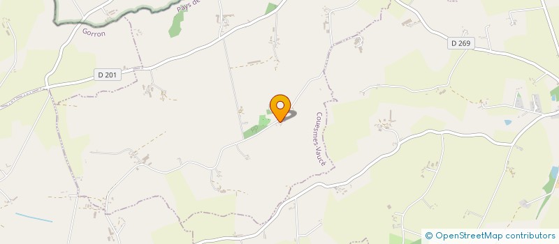 localisation de l'entreprise MADAME CLEMENCE BUSCHAUD  COUESMES-VAUCE