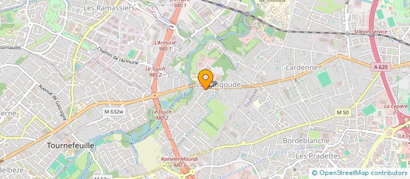 localisation de l'entreprise MADAME CLEMENCE CABROL à TOURNEFEUILLE