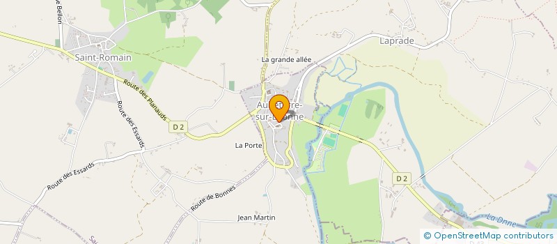 localisation de l'entreprise MADAME CLEMENCE CADIOT à AUBETERRE-SUR-DRONNE
