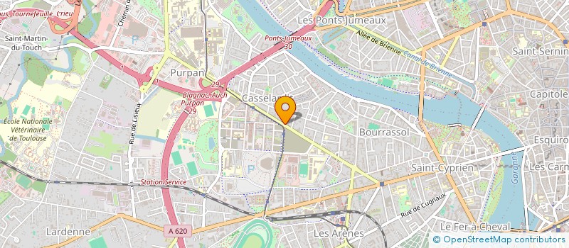 localisation de l'entreprise MADAME CLEMENCE CAMBRA à TOULOUSE