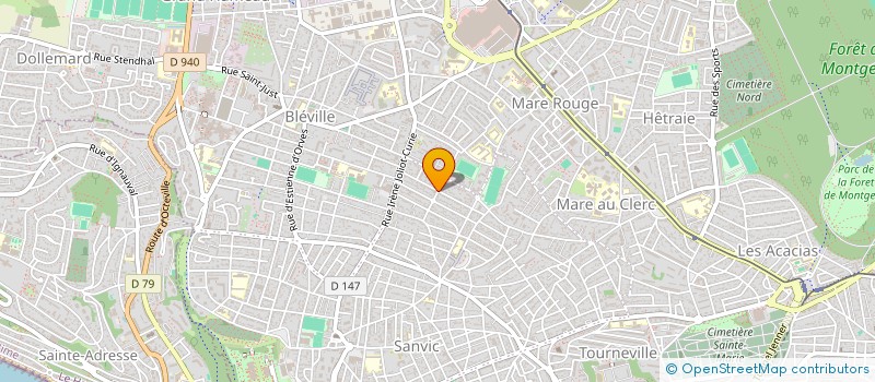 localisation de l'entreprise MADAME CLEMENCE CANTAIS  LE HAVRE