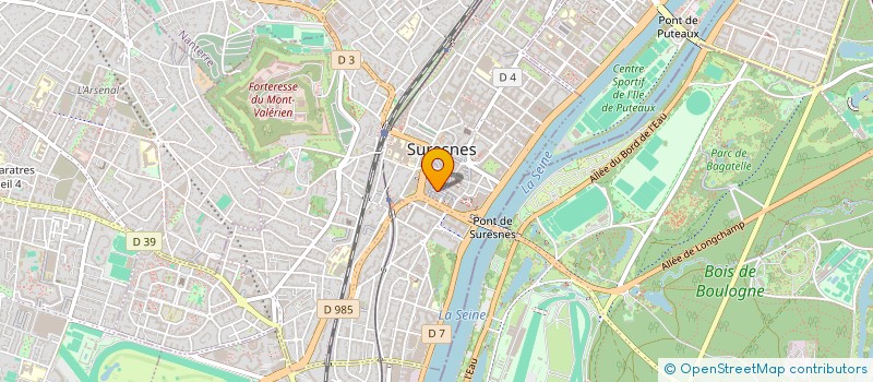 localisation de l'entreprise MADAME CLEMENCE CAPON à SURESNES