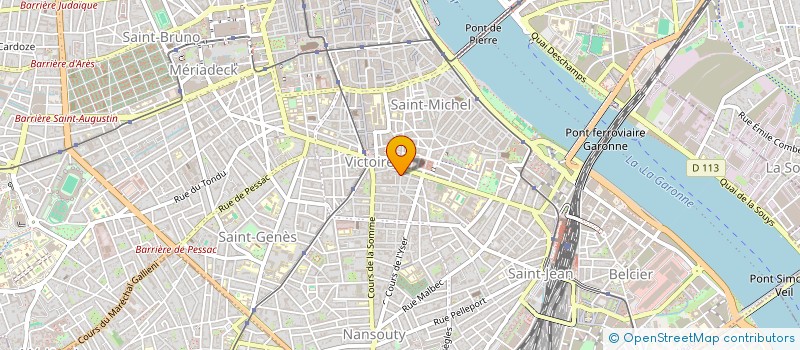 localisation de l'entreprise MADAME CLEMENCE CARELS  BORDEAUX