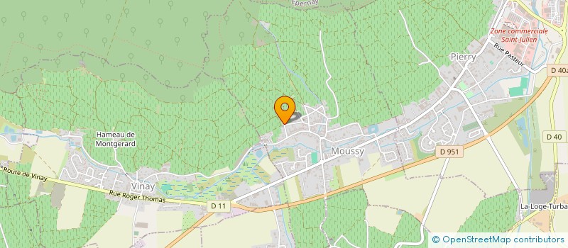 localisation de l'entreprise MADAME CLEMENCE CHAMPION  CHOUILLY