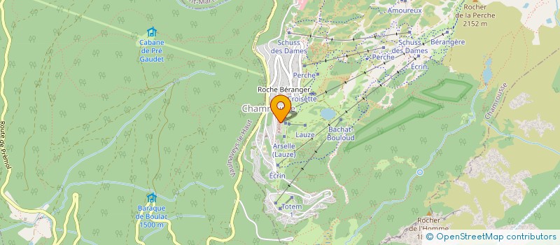 localisation de l'entreprise MADAME CLEMENCE CHAPAND  CHAMROUSSE