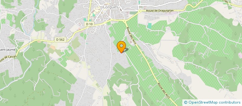 localisation de l'entreprise MADAME CLEMENCE CLEMENCE PETIT-PERROT  LORGUES