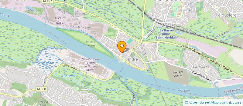 localisation de l'entreprise MADAME CLEMENCE COIFFARD  INDRE