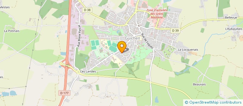 localisation de l'entreprise MADAME CLEMENCE COIGNARD  PLECHATEL