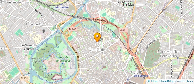 localisation de l'entreprise MADAME CLEMENCE COILLIOT à LILLE