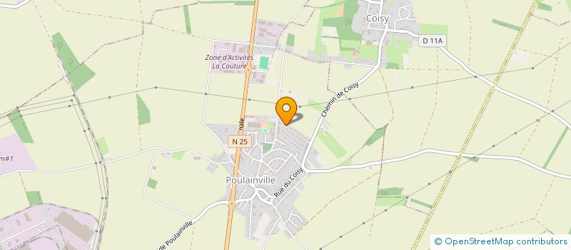 localisation de l'entreprise MADAME CLEMENCE COINTE  POULAINVILLE