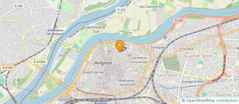 localisation de l'entreprise MADAME CLEMENCE COLLOMBIER  AVIGNON