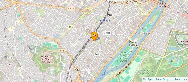 localisation de l'entreprise MADAME CLEMENCE COMMENEZ  SURESNES