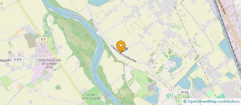 localisation de l'entreprise MADAME CLEMENCE COUDOURNAC  SAINT-JORY