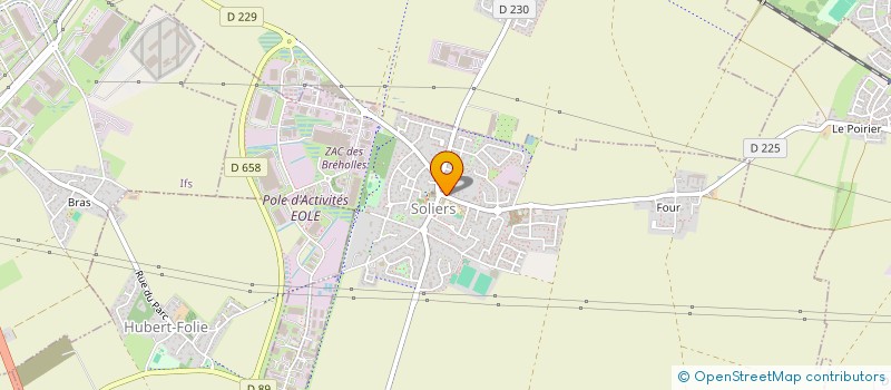 localisation de l'entreprise MADAME CLEMENCE COUDRE  SOLIERS