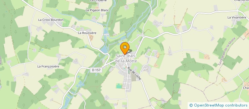 localisation de l'entreprise MADAME CLEMENCE COUPRIE  SAINT-JEAN-DE-LA-MOTTE