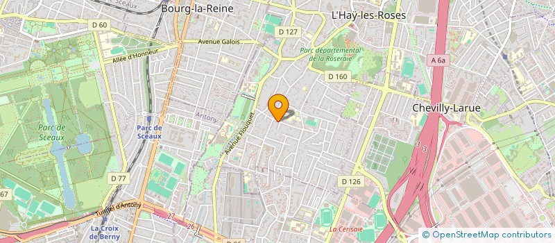 localisation de l'entreprise MADAME CLEMENCE DAUBIN  L'HAY-LES-ROSES