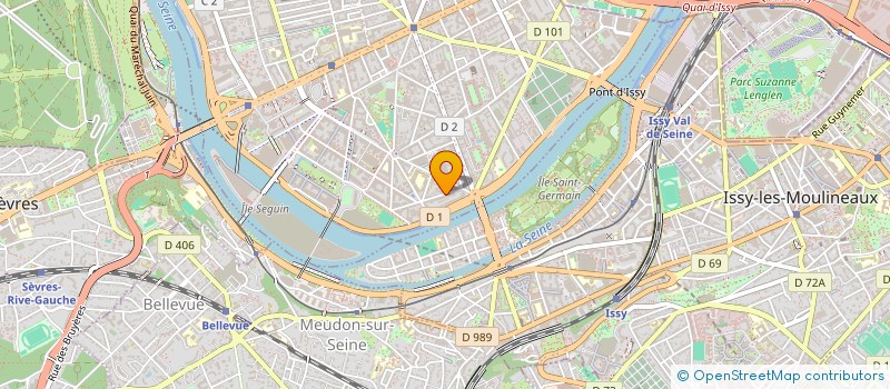 localisation de l'entreprise MADAME CLEMENCE DE LA FOUCHARDIERE  BOULOGNE-BILLANCOURT