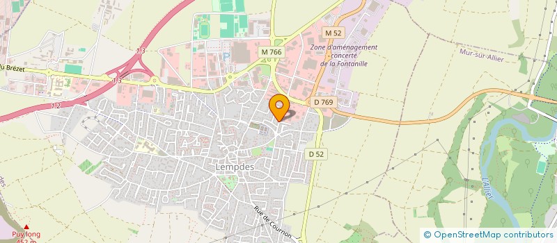 localisation de l'entreprise MADAME CLEMENCE DE LA FOURNIERE DE SAINT GENIS  LEMPDES