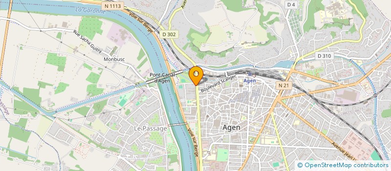 localisation de l'entreprise MADAME CLEMENCE DE LARTIGUE  LANESTER