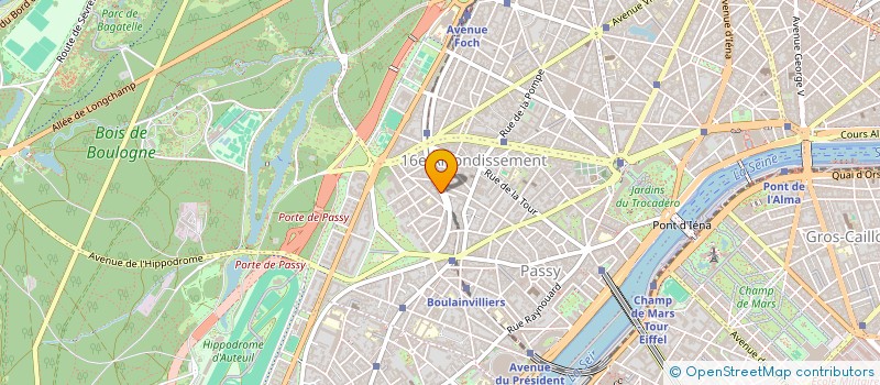 localisation de l'entreprise MADAME CLEMENCE DE MANNEVILLE  PARIS