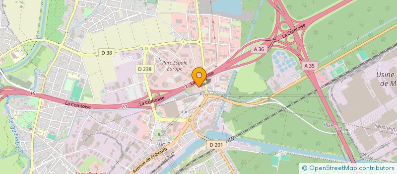 localisation de l'entreprise MADAME CLEMENCE DEBONO  SAUSHEIM