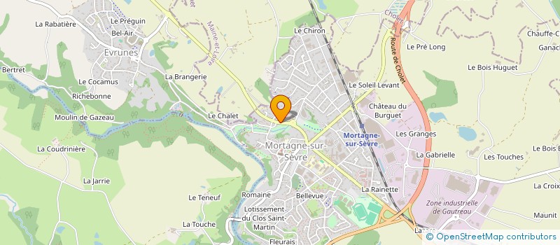 localisation de l'entreprise MADAME CLEMENCE DEHOUX à MORTAGNE-SUR-SEVRE