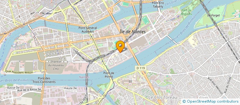 localisation de l'entreprise MADAME CLEMENCE DELAPORTE  NANTES