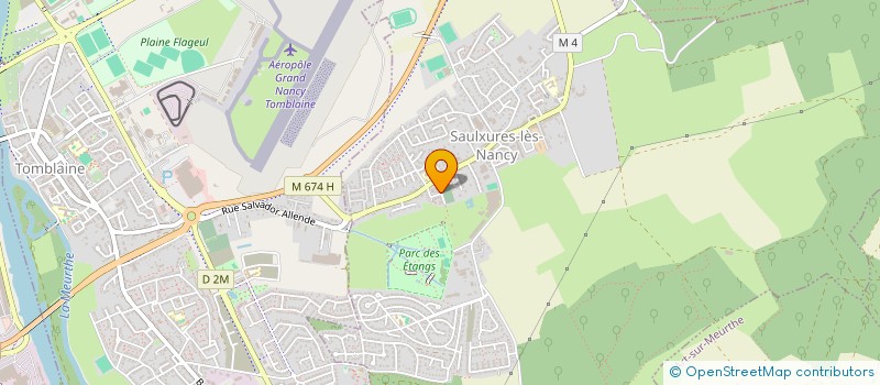 localisation de l'entreprise MADAME CLEMENCE DELEAU  SAULXURES-LES-NANCY