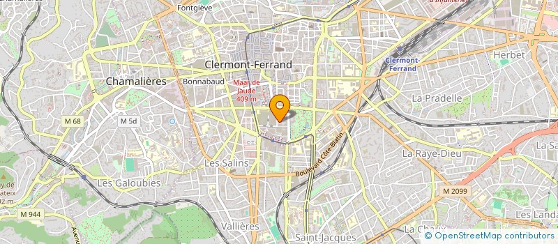 localisation de l'entreprise MADAME CLEMENCE DELPUECH  CLERMONT-FERRAND