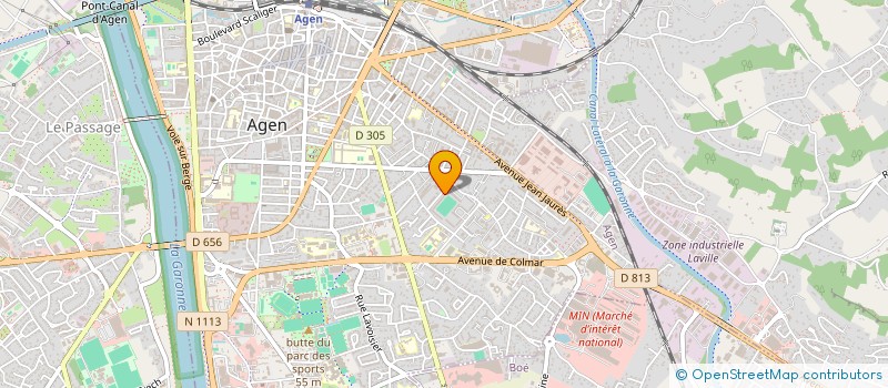 localisation de l'entreprise MADAME CLEMENCE DELSOL  AGEN