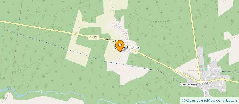 localisation de l'entreprise MADAME CLEMENCE DEXTREIT  LUE