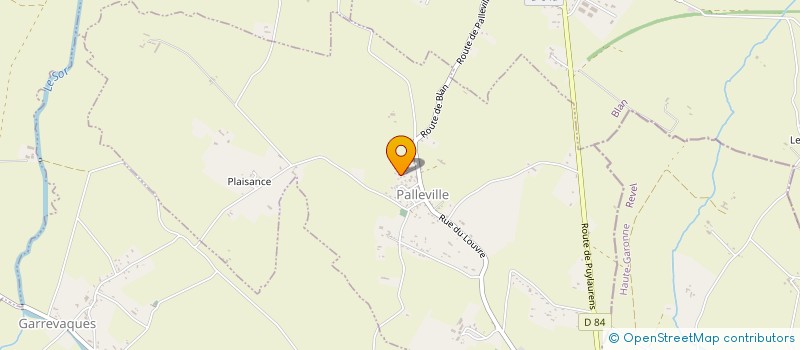 localisation de l'entreprise MADAME CLEMENCE DRIGNY  PALLEVILLE