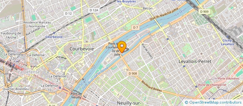 localisation de l'entreprise MADAME CLEMENCE DRYVERS à NEUILLY-SUR-SEINE