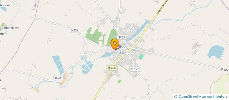 localisation de l'entreprise MADAME CLEMENCE DUBOIS  MIRE