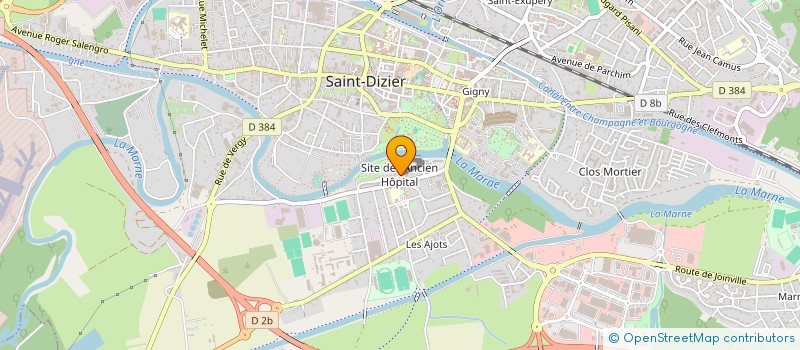 localisation de l'entreprise MADAME CLEMENCE DUBOIS à SAINT-DIZIER