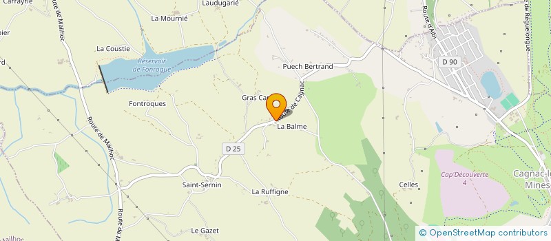 localisation de l'entreprise MADAME CLEMENCE DUCLOS  ALBI