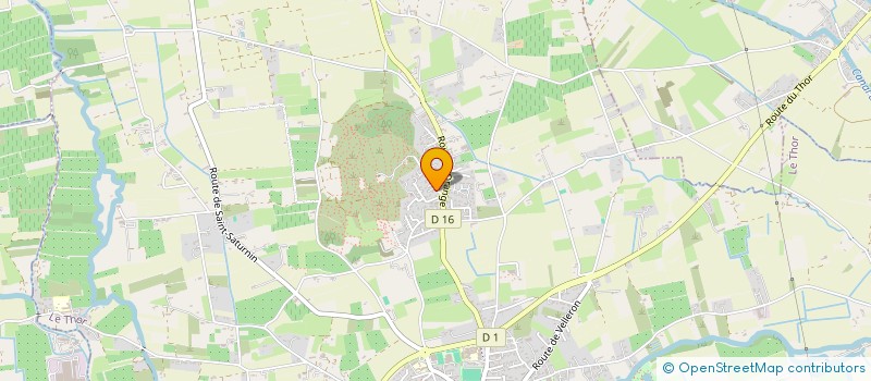 localisation de l'entreprise MADAME CLEMENCE FAGE  LE THOR