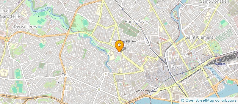 localisation de l'entreprise MADAME CLEMENCE FAURE à NANTES