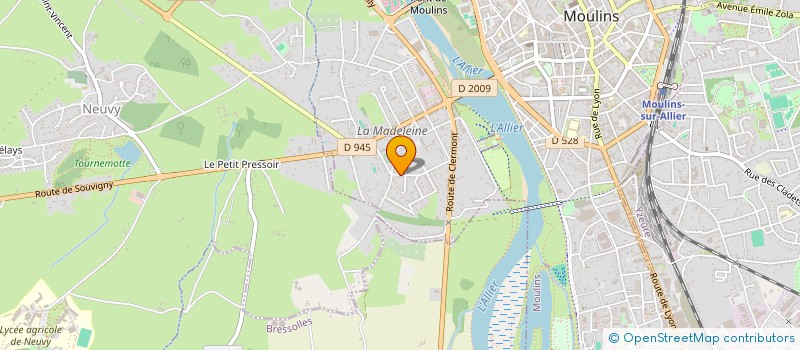 localisation de l'entreprise MADAME CLEMENCE FAYARD  CHEMILLY