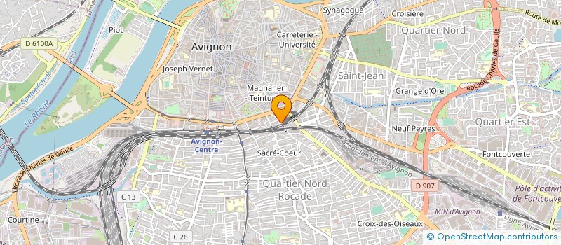 localisation de l'entreprise MADAME CLEMENCE FAYD HERBE DE MAUDAVE à AVIGNON
