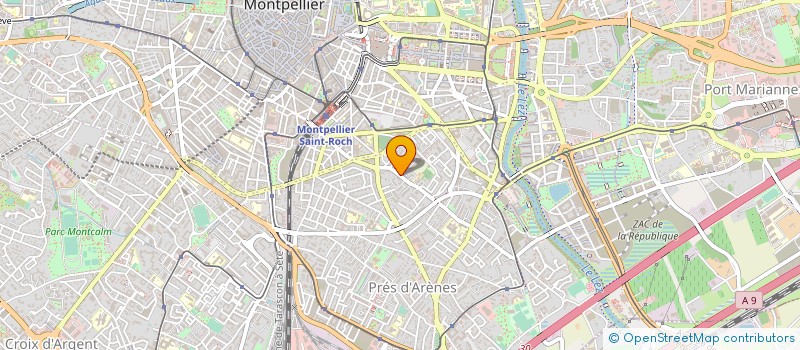 localisation de l'entreprise MADAME CLEMENCE FAZILLEAU à MONTPELLIER