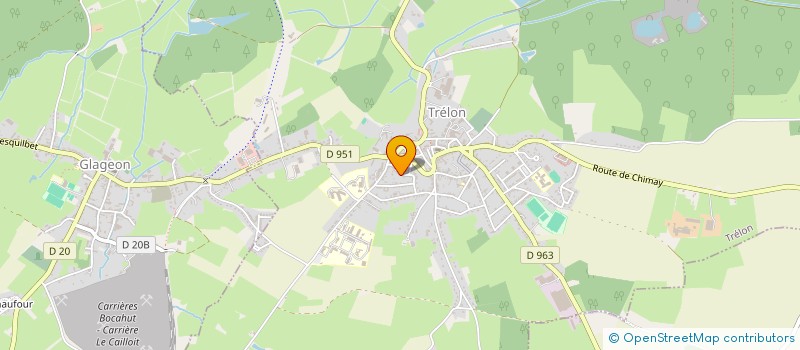 localisation de l'entreprise MADAME CLEMENCE FENAUX  TRELON