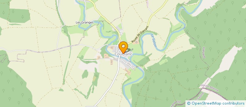 localisation de l'entreprise MADAME CLEMENCE FEVRE à COUBLANC