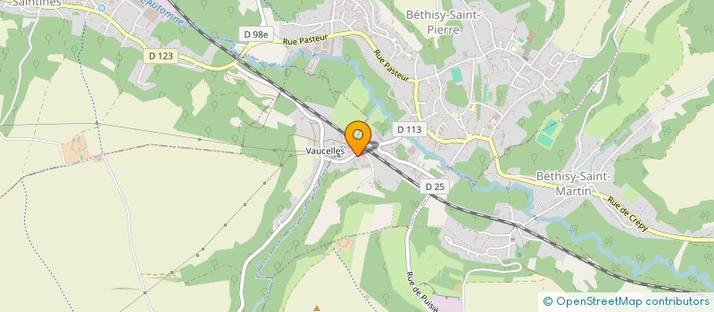 localisation de l'entreprise MADAME CLEMENCE FONTAINE  BETHISY-SAINT-PIERRE