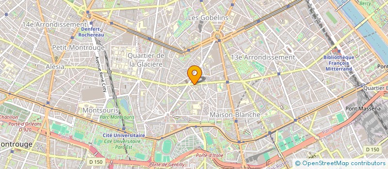 localisation de l'entreprise MADAME CLEMENCE FOUCHER  PARIS