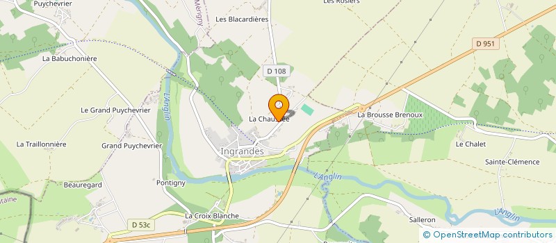 localisation de l'entreprise MADAME CLEMENCE FOURNERIE à ROSNAY